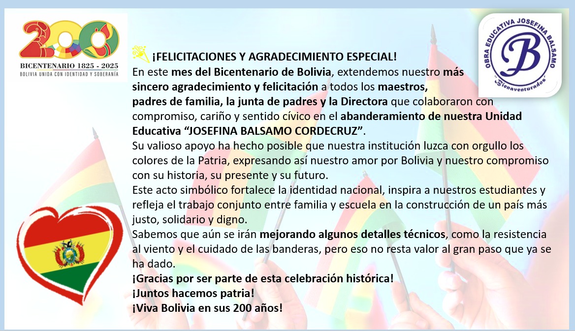 AGRADECIMIENTO ESPECIAL